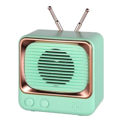 DW02 Bluetooth-колонка в ретро-телевизионном стиле, штепсель CN (адаптер в комплекте)