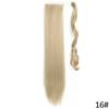 MERISIHAIR Women Long Straight Wrap Around Ponytail Synthetic Fiber Long Straight Wavy Hair Extensions Daily Wear