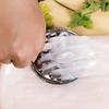 Stainless Steel Bean Jelly Scraper Wear Resistant Manual Jelly Scraping Tool Multifunctional Cold Noodle Scraper Outdoor Cooking
