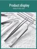 Высокоточные изогнутые пинцеты для наращивания ресниц для пучкового и объемного наращивания искусственных ресниц