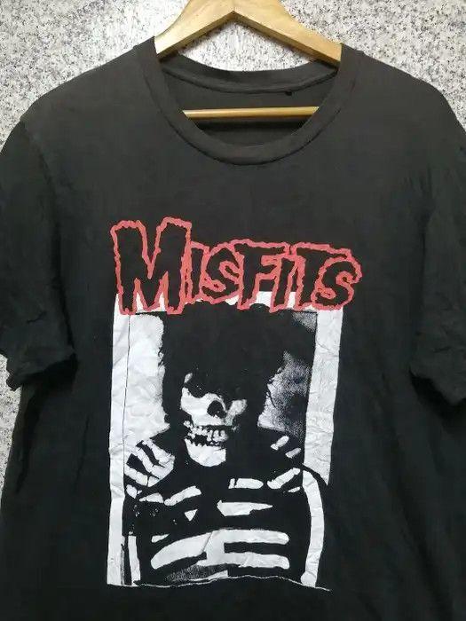 Футболка группы MISFITS, Редкий дизайн, Черная унисекс футболка, Мужская Женская S-5XL KH12152 Унисекс футболка
