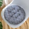Thick Round Tatami Chair Cushion - Cute Student or Teacher Cotton & Linen Mat