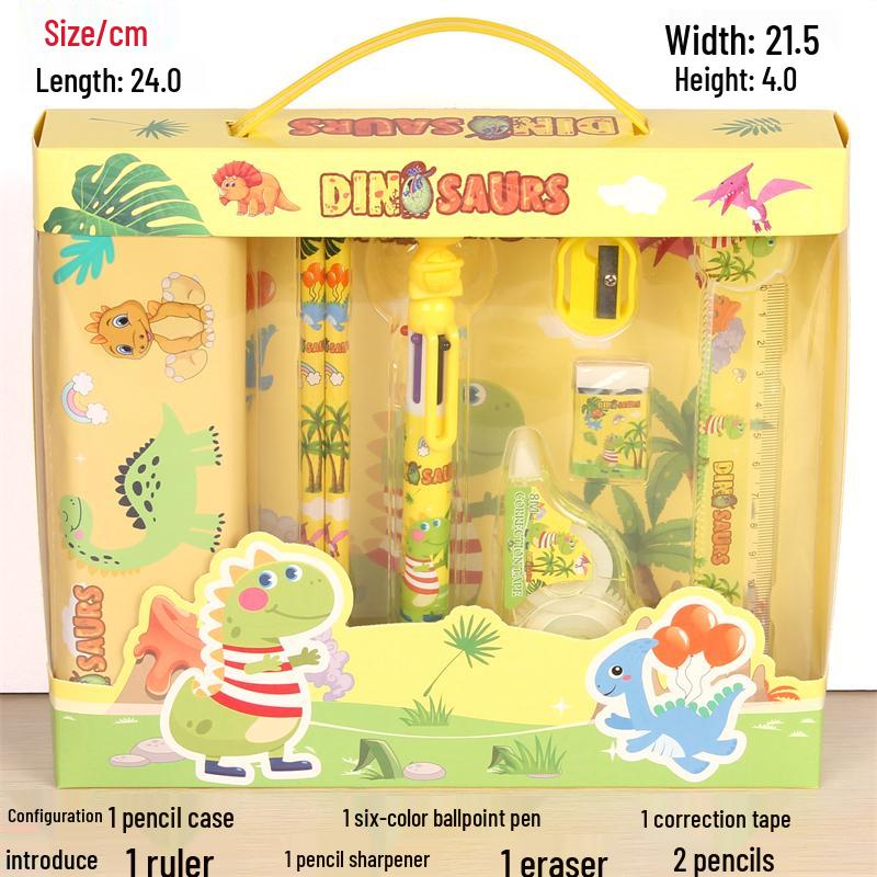 Детский подарочный набор канцелярских принадлежностей: Подарок на день рождения и Рождество для мальчиков и девочек