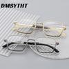 Fashion Metal Frame Square Reading Glasses Women Men Resist Fatigue Presbyopic Optical Eyeglasses Eyewear for Vision