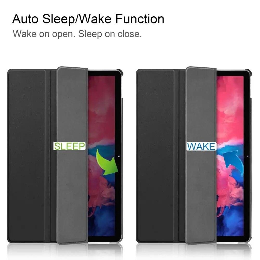 Чехол для Lenovo Tab P11 Plus TB-J606F/X/L J607F J616F 11 дюймов, чехол для планшета из искусственной кожи для Lenovo Tab P11 Pro TB-J706F J716F 11,5