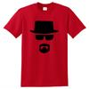 Breaking Bad Top Quality Street Wear 100% Cotton Pine Heisenberg Printed T-shirt Summer Men's T-shirt Cool Man T-shirt