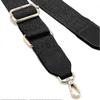 Women's Wide Shoulder Bag Strap, Adjustable Replacement Leather Long Shoulder strap(Black) - DD01