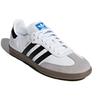 Adidas Samba OG White Black Gum Unisex Sneakers Cloud-White Core-Black B75806