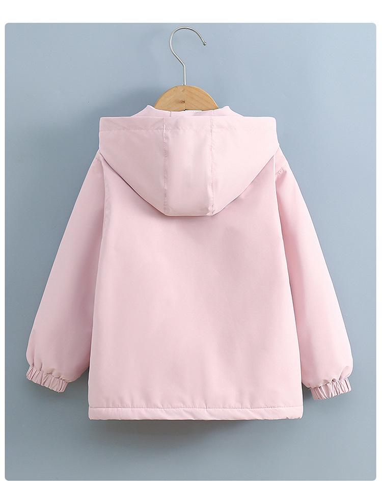 Модная детская ветровка на флисовой подкладке - Весна/Осень 2025