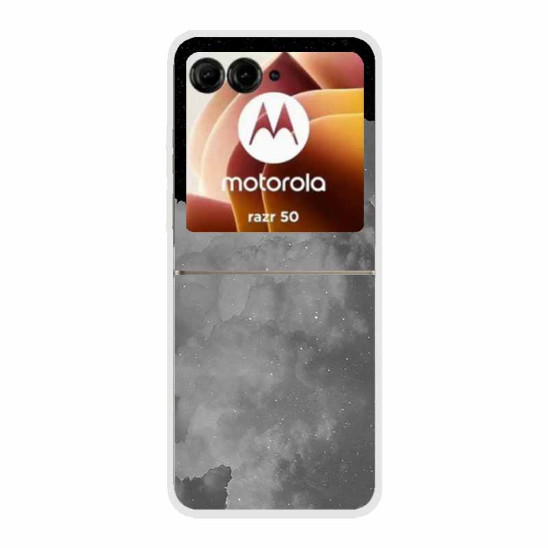 Чехол для Motorola Razr 50 Ultra Животные Жесткий Пластик ПК Задняя Крышка Телефона Для Motorola Moto Razr50 razr+ 2024 Прозрачный Coque