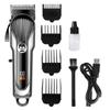 Умная беспроводная машинка для стрижки волос с цифровым дисплеем для салонов