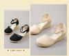 Women's Versatile Korean-Style Breathable Wedge Sandals with Buckle Strap for Summer Travel