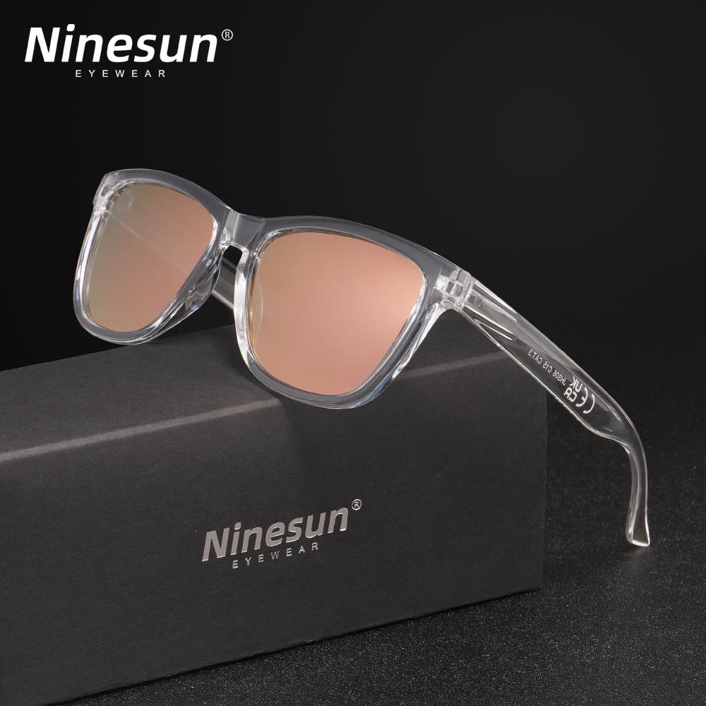 NINESUN Модные мужские солнцезащитные очки поляризованные UV400 солнцезащитные очки сверхлегкие TR90 женские очки для рыбалки вождения на открытом воздухе