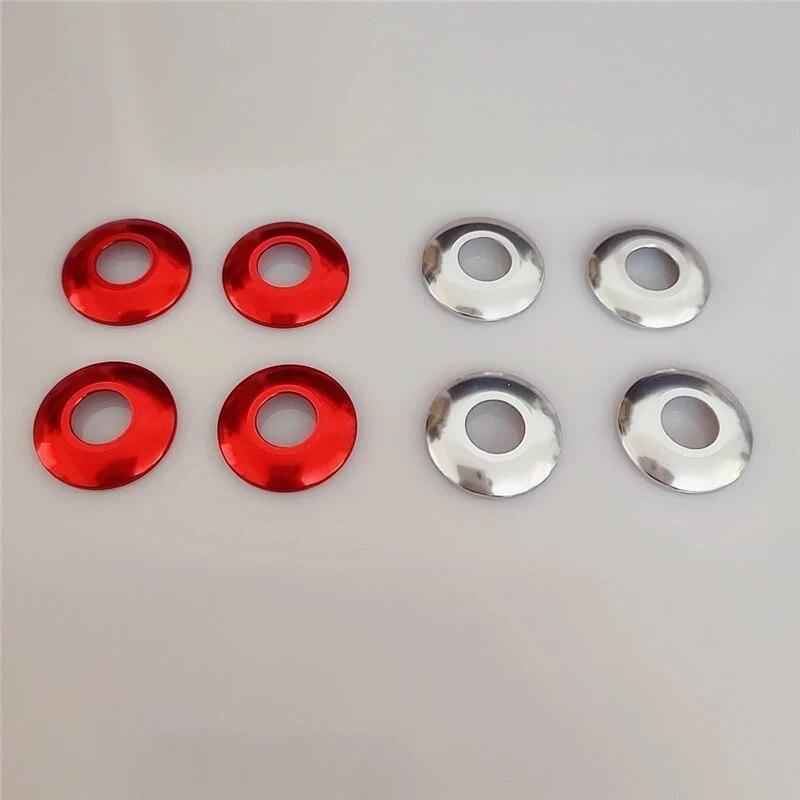 4Pcs/Set Car Door Lock Knob Grommet Ferrule Covers Trim For BMW Z3 E36 3 Series E90 F30 F31 320 328 335 Car Modified Decoration