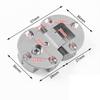 2pcs Adjustable Folding Table Hinges Self-Supporting Hide Hinge Flap Furniture Hinge  Wardrobe