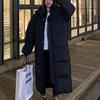 Пуховая одежда для женщин средней и длинной длины в корейском стиле, свободная одежда с наколенниками и куртки с хлопковой подкладкой, зимние новые пальто больших размеров 2024 года