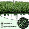 30x30cm Suspended Lawn Garden Decoration Artificial Grass Tiles Turf Mat Plastic Artificial Turf Flooring Decor 3cm High