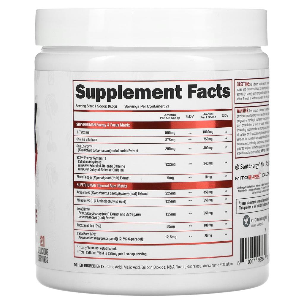 ALPHA LION, Apex Burn, Cherry Blaze, Cherry Slush, 136.5 g (4.81 oz)