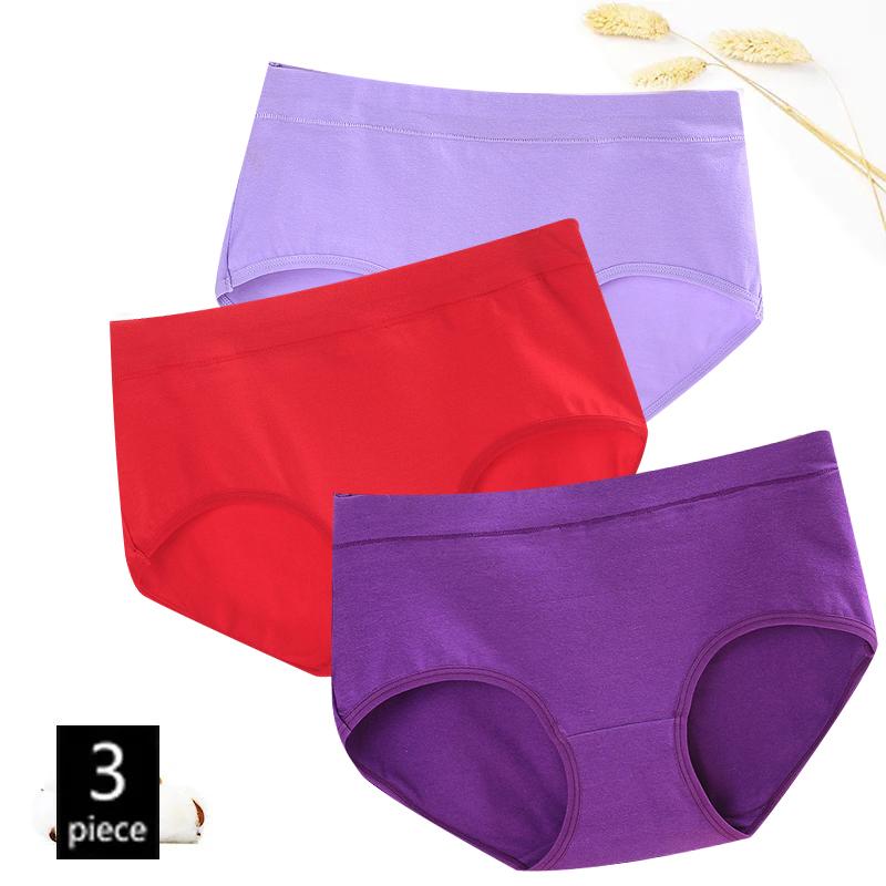 Набор женских хлопковых трусов