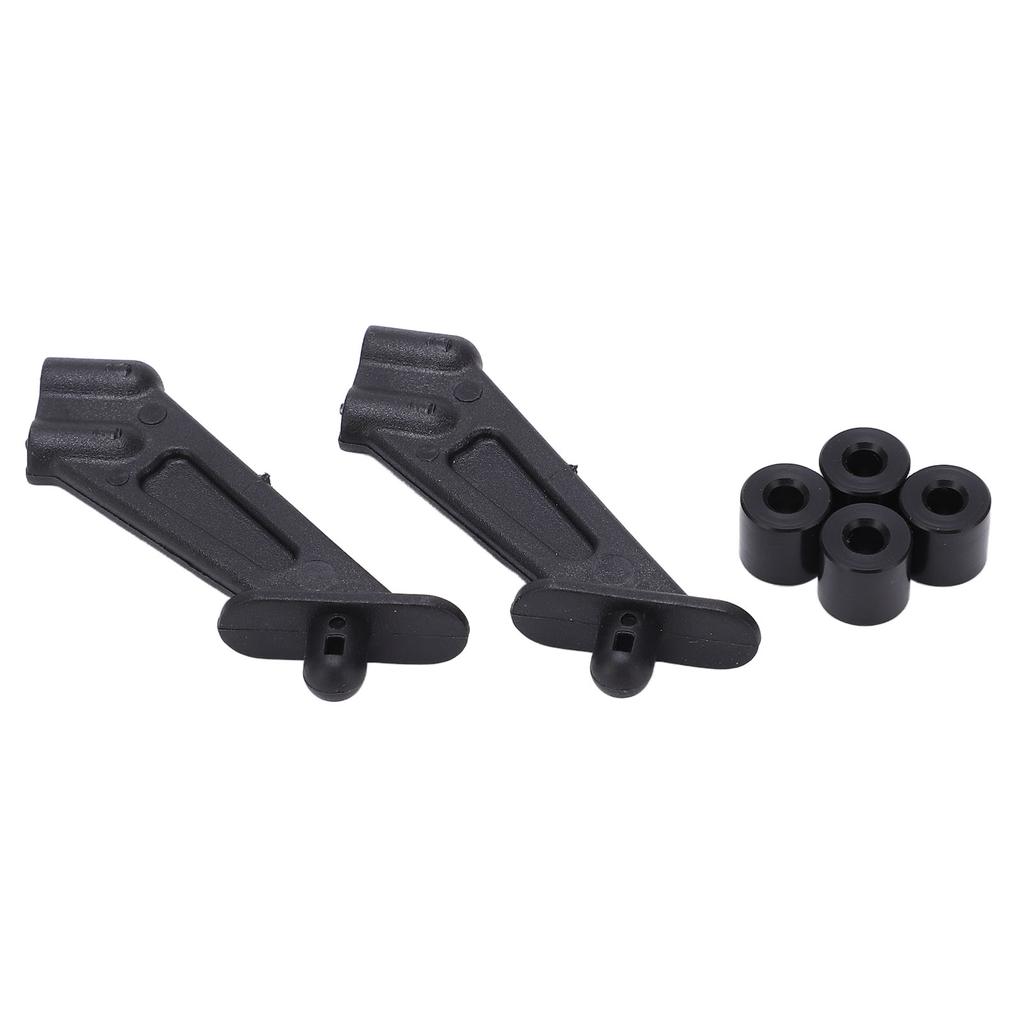 RC Car Rear Wing Bracket Black Plastic High Strength Replacement RC Car Rear Wing Bracket For ZD Racing DBX10 7531 1/10