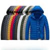 8XL Men Autumn Winter Warm Waterproof Parkas Jacket Coat Mens Hooded Casual Outwear Detachable Hat Outfits Parkas Coat