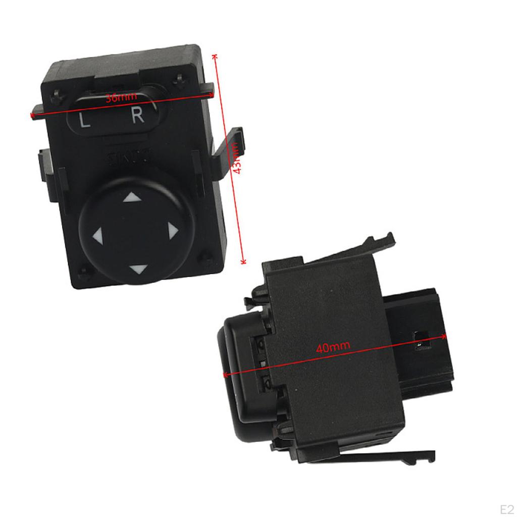Master Mirror Switch 15829700SR Replace Side Adjustment Car Accessories