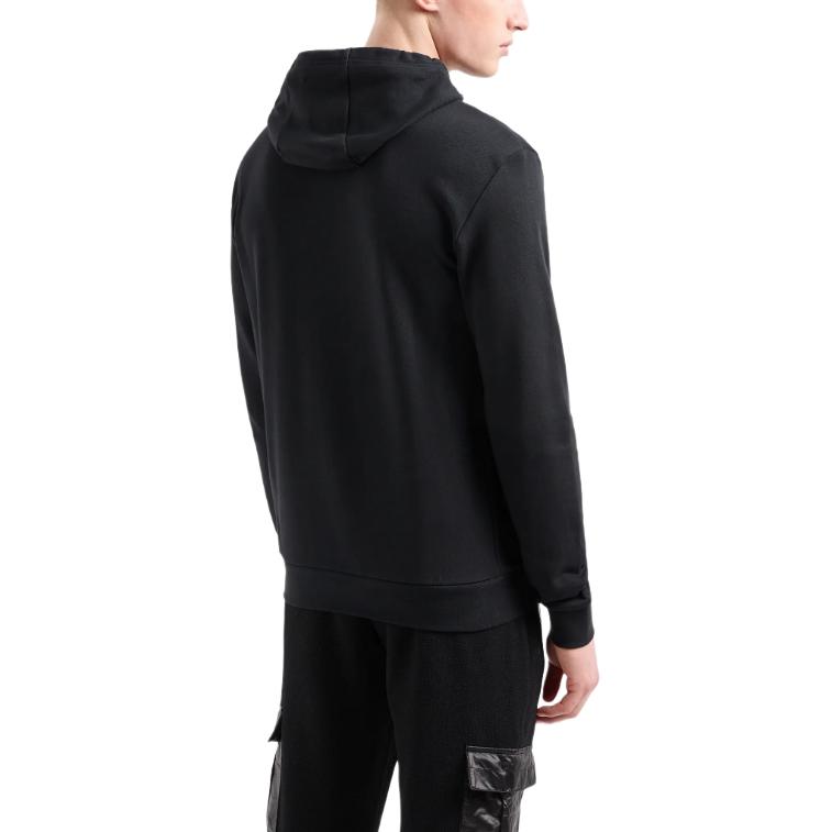 EMPORIO ARMANI EA7 SS24 Sweatshirt Men's Black 3DPM64-PJSHZ-0208