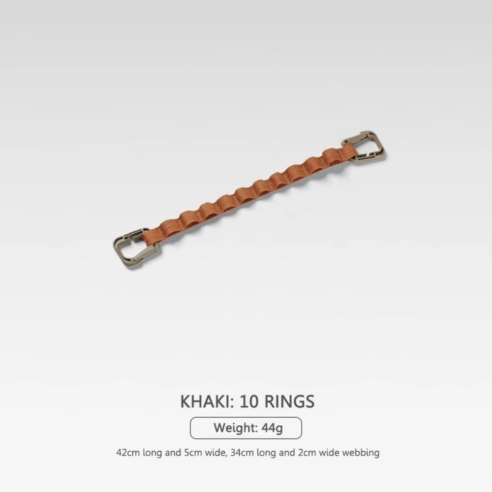 Многоцелевая стропа для хранения в кемпинге Полиэстер Хлопок Мягкая веревка для подвешивания в походе Износостойкая Портативная веревка для сушки одежды в палатке