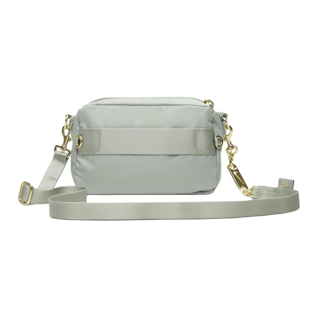 New Nike Polyester Shoulder Bag, Crossbody Bag Regular Unisex Light Green CW9304-370