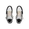 Jordan Air Jordan 1 Vintage Basketball Shoes Women's Low Top Black Gray DC0774-103(Team734-)