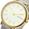 Skagen Watch Quartz SKW2729 Signature SIGNATUR White Silver [Skagen] Women's [Item]