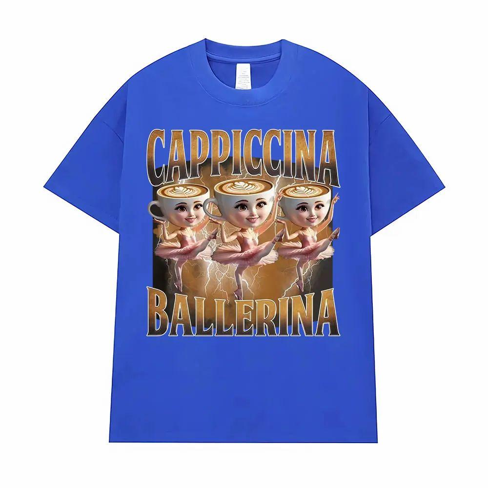 Shark Meme Lirili Larila T Shirts Supporter of Tralalero Tralala Graphic T-shirt Men Women Clothing Humor Casual Comfort T Shirt