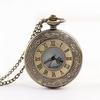 Personalized Pattern Steampunk Vintage Quartz Roman Numerals Pocket Watch