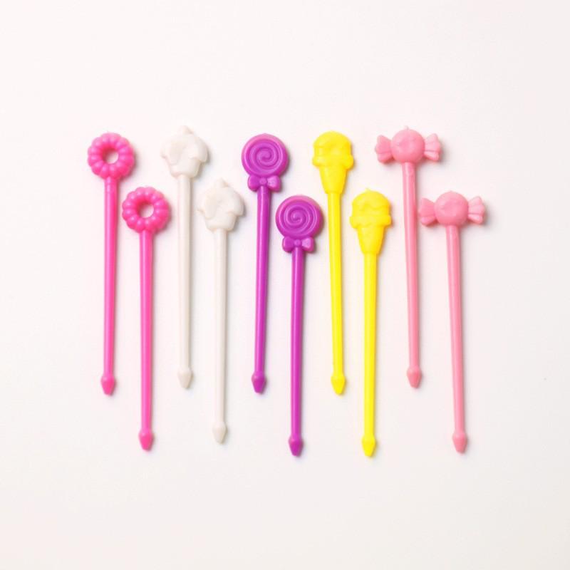 Creative Cartoon Animal Fruit Forks for Kids – Cute, Plastic Bento Picks for Household & Kitchen Use