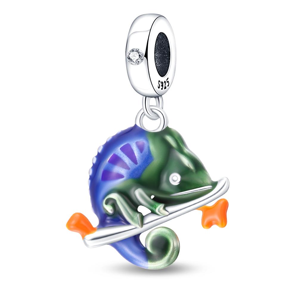 Медно-зеленая серия Цветочное дерево Яблоко Подвеска Сделай сам Мелкие бусины Подходит для оригинального браслета с шармами Женские украшения Сделай сам