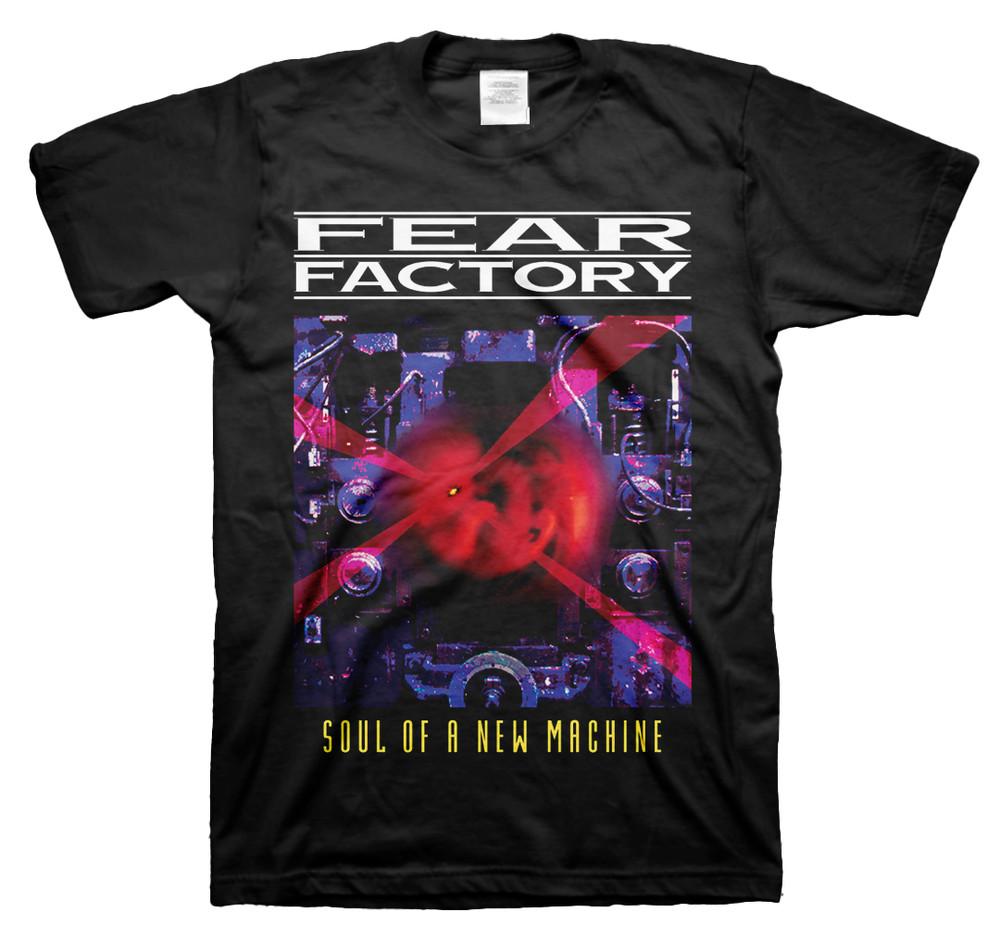 Fear Factory Soul Of A New Machine Black T-Shirt Unisex T-Shirt