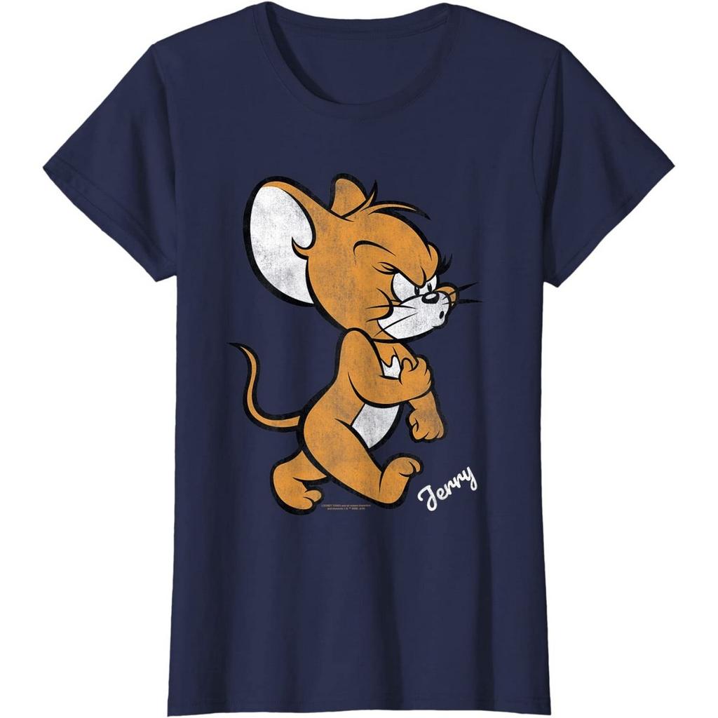 Tom and Jerry Womens/Ladies Angry Mouse Cotton T-Shirt
