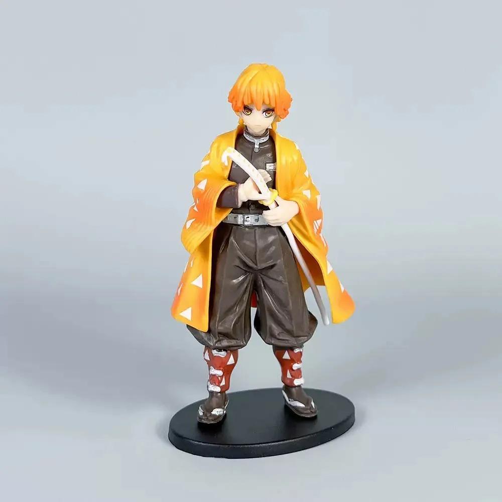 Горячая Аниме Клинок Рассекающий Демонов Kimetsu no Yaiba Фигурка Незуко Танджиро Мицури Шинобу Зеницу Кёджуро Модель Фигурки Игрушка Подарки