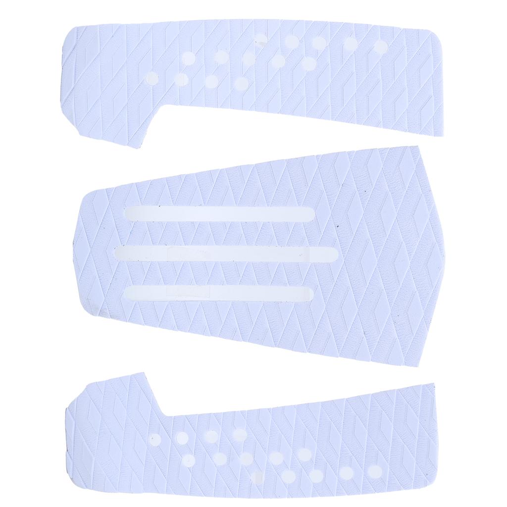 3 шт. коврик для серфборда с тягой, противоскользящий, влагостойкий, коврик для деки серфборда для аксессуаров для скимборда(белый )