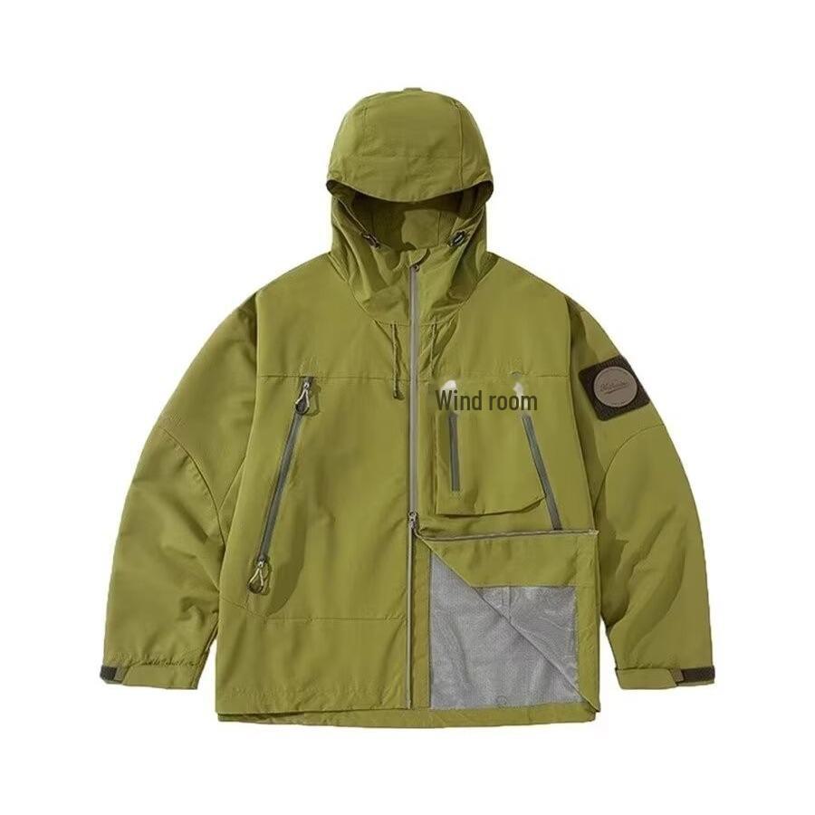 2024 Hip-Hop Outdoor Jacket: American-Style, Functional, All-Season, Casual Sportswear for Spring and Autumn.