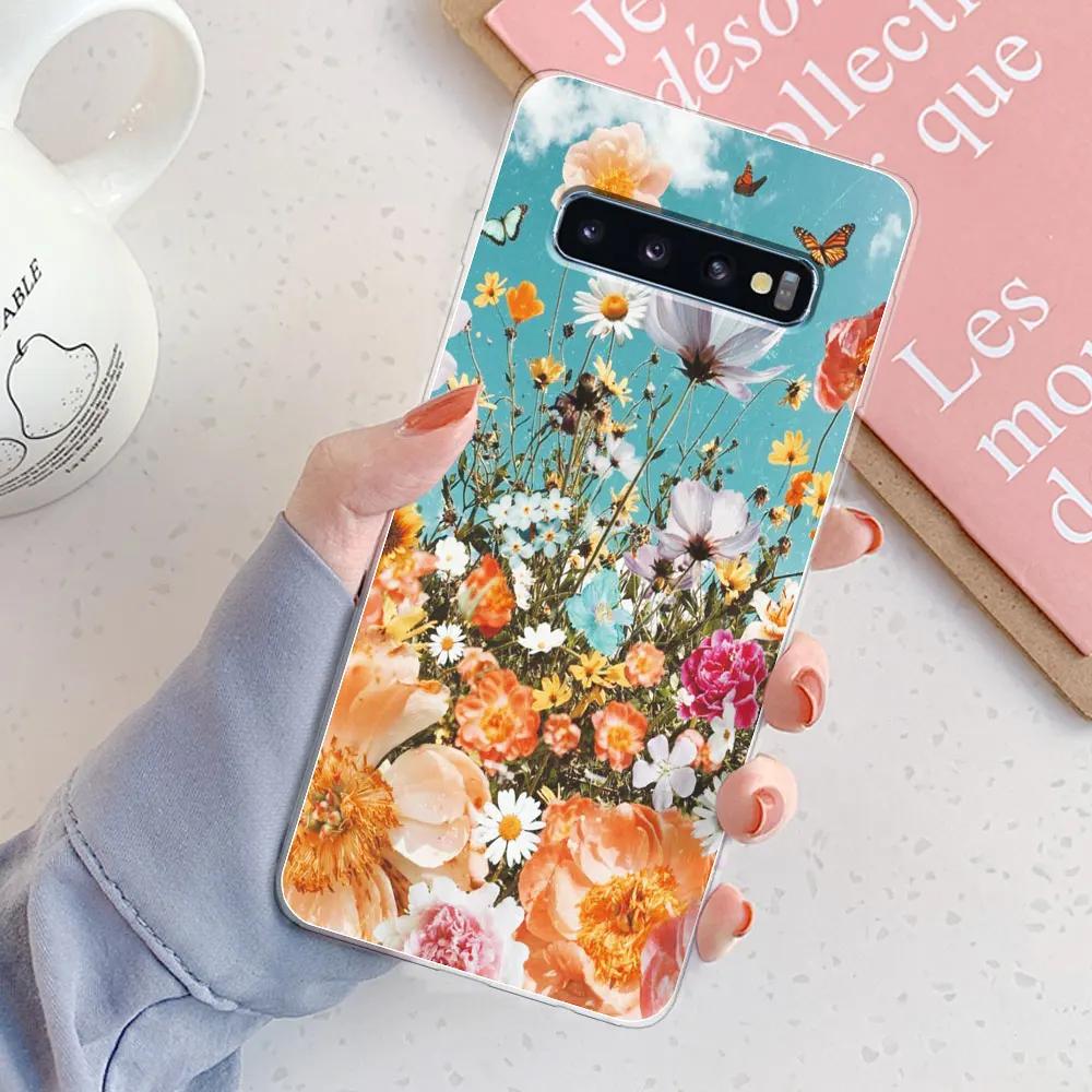 Для Samsung Galaxy S10 5G Чехол S10 Plus Чехол Прозрачные Мягкие Силиконовые Чехлы Для Телефона Fundas Для Samsung S10 Lite S10E S 10 Чехол Coque