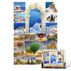 108 Piece Jigsaw Puzzle / World Tour Collection (2 Types) (mini), Popular Korean Puzzle