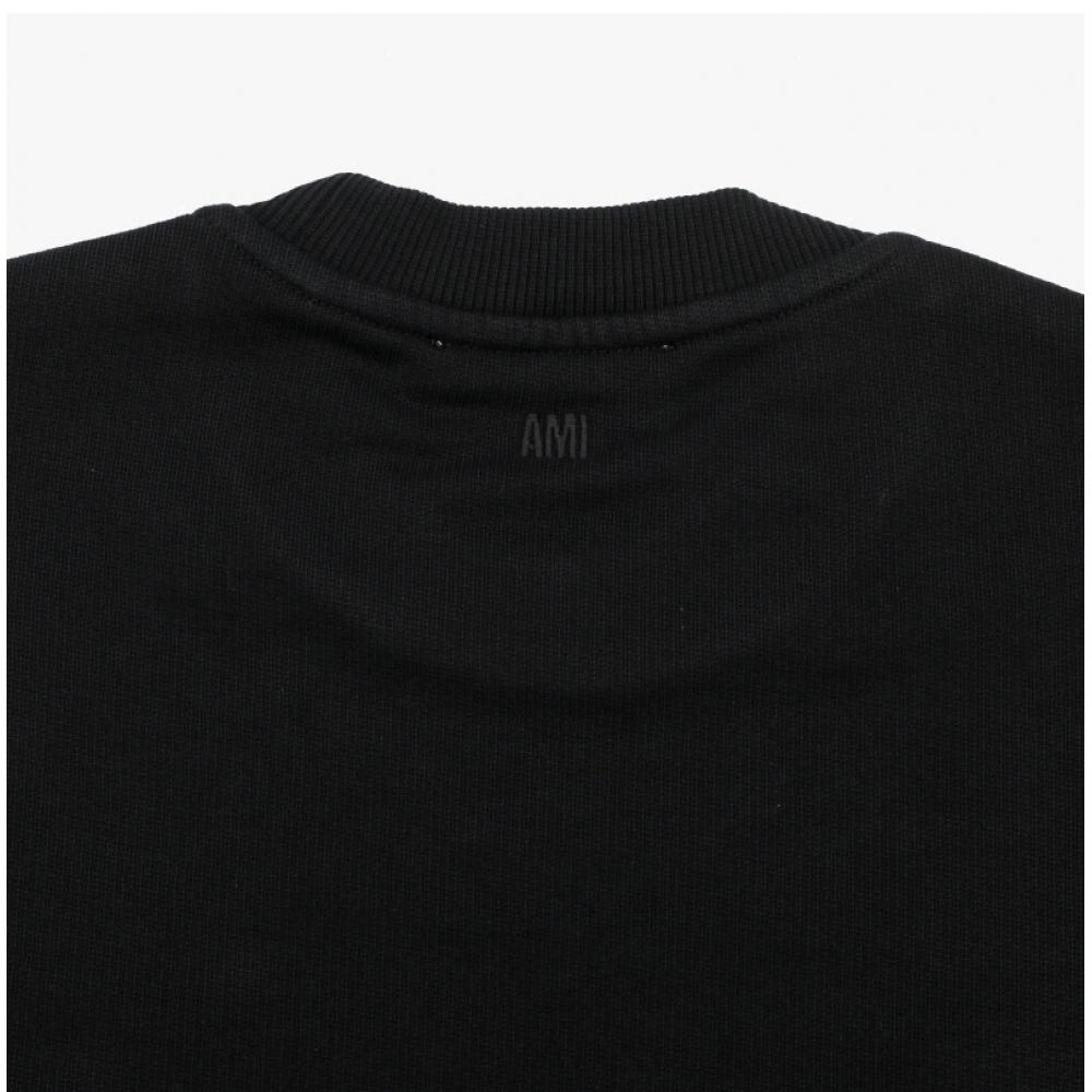 Ami Small Heart Logo Sweatshirt Bfusw035 730 001