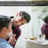Durable Men s Stainless Steel Hairdressing Shaving Cream Soap Mug Bowl Cup Tool