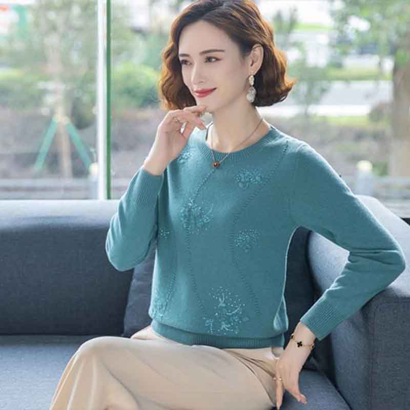 Весенний короткий свитер, свободный женский жаккардовый однотонный вязаный пуловер, универсальный удобный мягкий топ