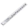 3D ABS V6 V8 V12 KOMPRESSOR Logo Badge Sticker Side Fender Rear Trunk Emblem Decal