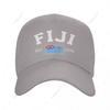 Unisex Baseball Cap FIJI EST Independence Day Wild Sun Shade Peaked Adjustable Outdoor Caps for Unisex Women