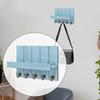 Key Holder Wall Mount Coat Rack Multifunctional Decorative Wooden and Mail Hanger for