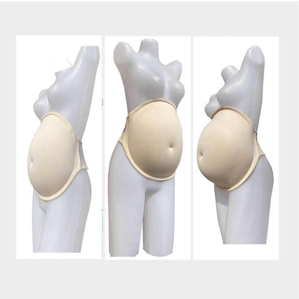 Belly Costume Sponge Artificial Breathable Lightweight False Baby for Actor Performance Props