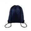 Folding Double-shoulder Braided Drawstring Backpack Bag